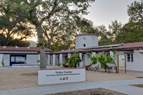 Photograph of Anthony C. Beilenson Visitor Center.